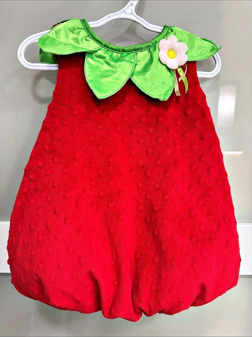Authentic Kids Plush Baby Strawberry Costume | 18M | Halloween